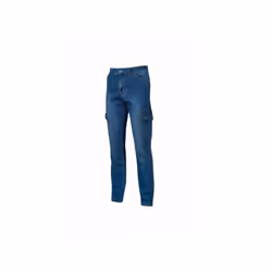 Il pantalone Tommy EX244GJ U-Power è un comodo jeans elasticizzato tipo cargo con vestibilità Slim Fit realizzato in parte co ...