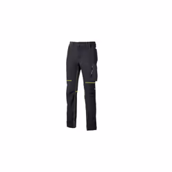Il pantalone World FU258BC U-Power è un comodo pantalone da lavoro Slim Fit in tessuto U-4 (U-Power 4 way stretch) estremamen ...
