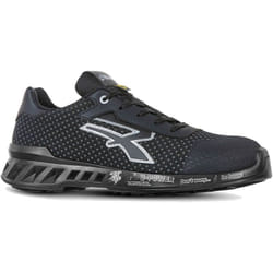 U-power - Scarpe Antinfortunistiche u Power Logan S3 Linea RedLeve Nero/Grigio 39