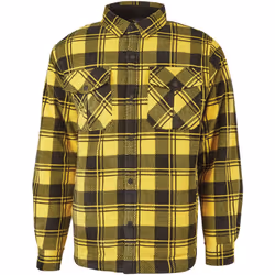 Camicia/Giacca in pile a maniche lunghe della linea Exciting di U-POWER. Un camicione imbottito con interno trapuntato partic ...