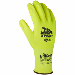 Modello Iconpalmo in Nano schiuma di nitrile traspirante ed elasticizzato. Polsino confortevole in nylon elasticizzato. Tagli ...