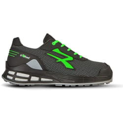 U-power - Scarpe Antinfortunistiche UPower Dakota S3 Red Premium Nero/Verde 39