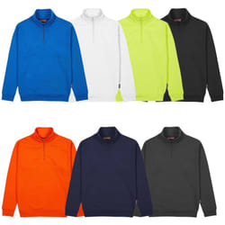 Felpa da lavoro mezza zip U-power Tautra - m - Grigio