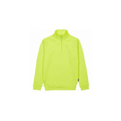 Felpa Zip Corta Yellow Fluo m Tautra Upower