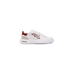 SCARPA URBAN STYLE LILAS ROSSA U-POWER Tomaia in morbida pelle bianca e suede, fodera interna in pelle bianca e spugna di cot ...
