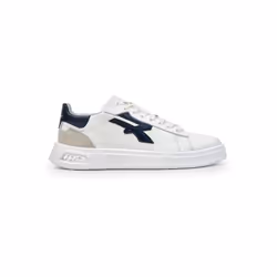 Scarpa sneaker U-Power "Blair" in pelle colore bianco e beige, tg 39La scarpa sneaker "Blair" è un connubio di stile e innova ...