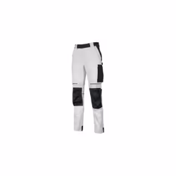 Il pantalone Atom PE145WH U-Power è un pantalone da lavoro in tessuto U-4 (U-Power 4 way stretch) molto comodo, resistente, m ...