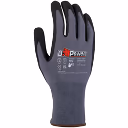 I Guanti da lavoro UPower Merengue sono DPI di nuova generazione realizzati con Na 2 Technology che assicura presa sicura, ro ...