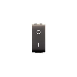 Elettrocanali - Interruttore Bipolare Mylife 16Ax Nero ( cod. ECL4009 )