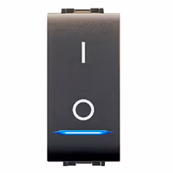 Interruttore Bipolare Illuminabile Mylife 16Ax ( ELETTROCANALI cod. ECL4015 )