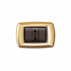 Placca Mylife 3 Moduli Oro ( ELETTROCANALI cod. ECL2983OR )