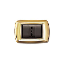 Elettrocanali - Placca Mylife 3 Moduli Oro ( cod. ECL2983OR )