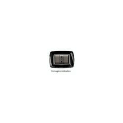 Elettrocanali - Placca Mylife 7 Moduli Nero ( cod. ECL2987N )