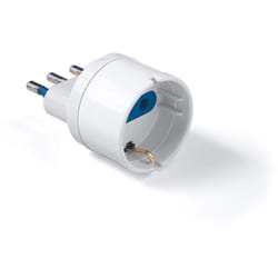 Adattatore Schuko Bianco