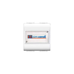 Elettrocanali - pulsante life c/portanome 16A