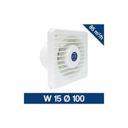 LUX - aspiratore elettrico centrifugo per muro -T100