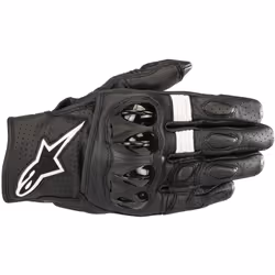 Alpinestars Celer V2 Guanti Moto traforati, nero-bianco, dimensione S per uomo