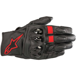 Alpinestars Celer V2 Guanti Moto traforati, nero-rosso, dimensione M per uomo