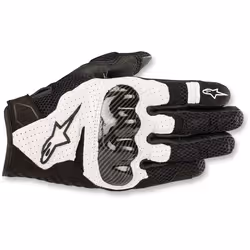 Alpinestars 3570518-12-S, Motocicletta, Adulto, Maschio, Nero, Bianco, S, 2 pz