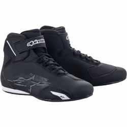 Alpinestars Sektor Scarpe Moto, nero-bianco, dimensione 42 43 per uomo