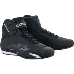 Alpinestars Sektor Scarpe Moto, nero-bianco, dimensione 45 46 per uomo