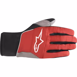 Alpinestars Cascade Warm Tech Guanti da Bicicletta, nero-rosso, dimensione S per uomo - Vista aggiuntiva 2