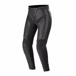 Alpinestars Vika v2 Le signore moto pantaloni in pelle, nero, dimensione 44 per donne