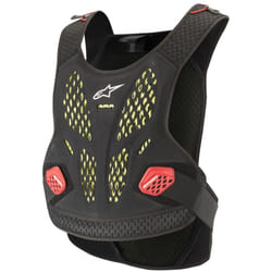 Alpinestars Sequence Protezione toracica, nero-rosso, dimensione XS S per uomo