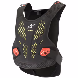 Alpinestars Sequence Protezione toracica, nero-rosso, dimensione XS S per uomo