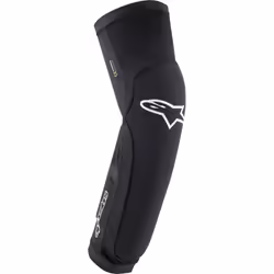 Alpinestars Paragon Plus Protezioni ginocchio/tibia, nero-bianco, dimensione L per uomo