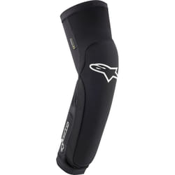 Alpinestars Paragon Plus Protezioni ginocchio/tibia, nero-bianco, dimensione L per uomo