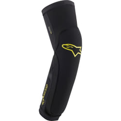 Alpinestars Paragon Plus Protezioni ginocchio/tibia, nero-giallo, dimensione M per uomo