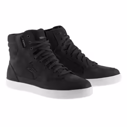 Alpinestars J-6 Scarpe impermeabili, nero-bianco, dimensione 47 48 per uomo