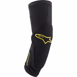 Alpinestars Paragon Plus Protettori per ginocchiere, nero-giallo, dimensione XL per uomo