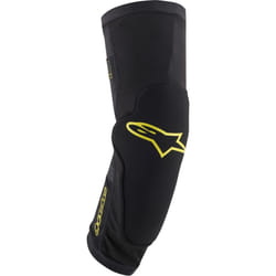 Alpinestars Paragon Plus Protettori per ginocchiere, nero-giallo, dimensione XL per uomo