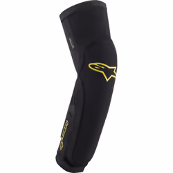 Alpinestars Paragon Plus Protezioni ginocchio/tibia, nero-giallo, dimensione XL per uomo