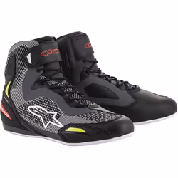 Alpinestars 2510319-1315-11, Maschio, Adulto, Stivali da racing, Nero, Grigio, Giallo