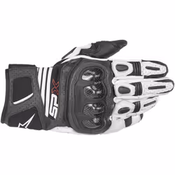 Alpinestars 3567319-12-XL, Motocicletta, Adulto, Maschio, Nero, Bianco, XL, 2 pz