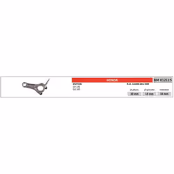 BIELLA MOTORE MOTOZAPPA GX 140 160 Ø ALBERO: 30mm Ø SPINOTTO: 18mm INTERASSE: 84mm HONDA Codice: 012115 Codice originale: 123 ...