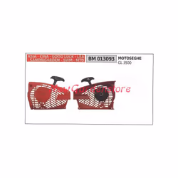 MESSA IN MOTO AVVIATORE ADATTABILE A MOTORE MOTOSEGA GL 3500 ASIA-CINA-GOOD LUCK-LEA-SANDRIGARDEN-SWM-MTD Codice: 013093 Codi ...
