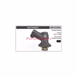 COPPIA CONICA DECESPUGLIATORE Ø ASTA: 28mm Ø INNESTO: 5.5 x 7mm TIPO INNESTO: ovale piccolo UNIVERSALE Codice: 013201 Codice ...
