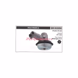 COPPIA CONICA DECESPUGLIATORE Ø ASTA: 25mm Ø INNESTO: 7mm TIPO INNESTO: MILLERIGHE Z=7 UNIVERSALE Codice: 013204 Codice origi ...