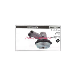 Newgarden - Coppia conica decespugliatore 013204 ø asta 25 ø innesto 7 millerighe z 7