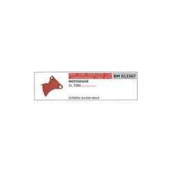 Newgarden - Grilletto acceleratore cina motosega gl 3500 013367