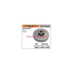 Pignone Dolmar motore motosega ps 34 dcs 34 3/8' denti 6 013800