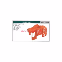CUFFIA MOTORE DECESPUGLIATORE GL 26S ECO MOTOPOMPA QGZ 25-30N 2 TEMPI GREEN LINE Codice: 015232 Codice originale: AT