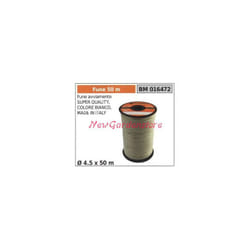Fune avviamento super quality colore bianco ø 4.5 x 50m 016472