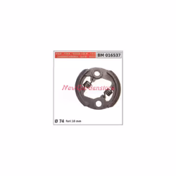 FRIZIONE COMPLETA PER MOTORE DECESPUGLIATORE Ø 74 FORO 10mm ASIA-CINA-GOOD LUCK-LEA-SANDRIGARDEN-SWM-MTD Codice: 016537 Codic ...