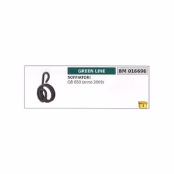 ANTIVIBRANTE COMPATIBILE CON: SOFFIATORE MODELLI: GB 650 GB650 (ANNO 2009) GREEN LINE 016696 Codice originale: