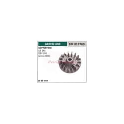 Greenline - Volano magnetico green line soffiatore gb 260 gbv 260 Ø89mm 016760